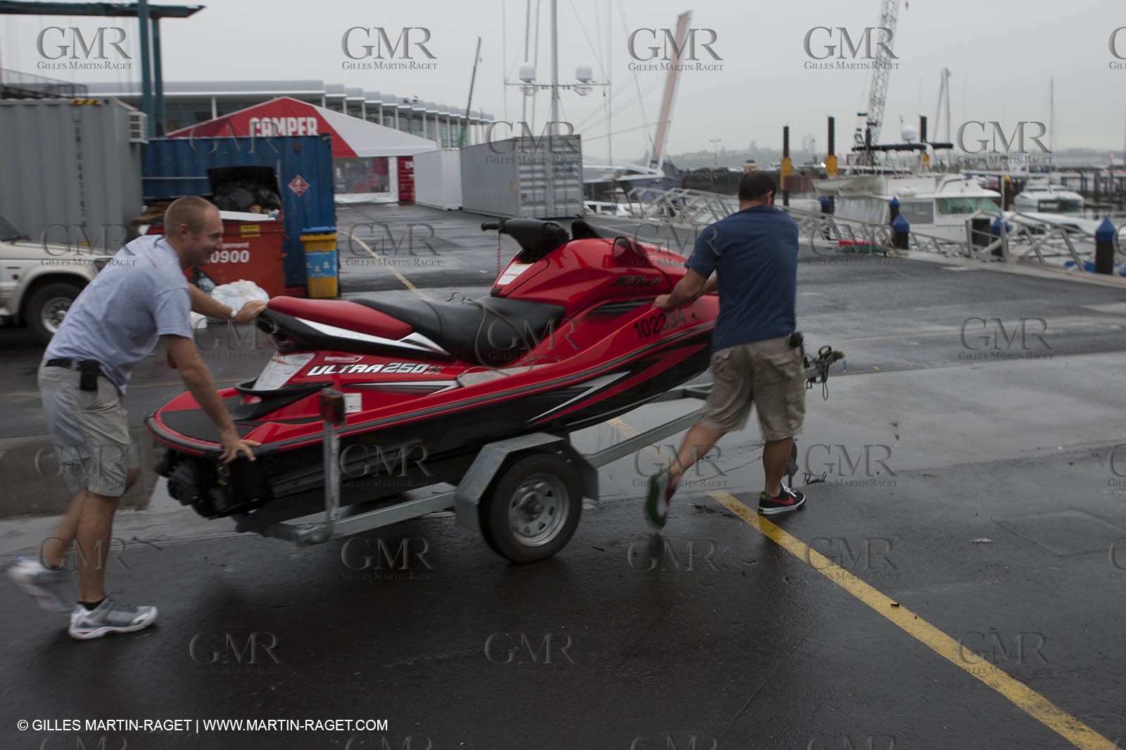 25 04 2011 - Auckland (NZL) - 34th America's Cup - Tests and refinements period