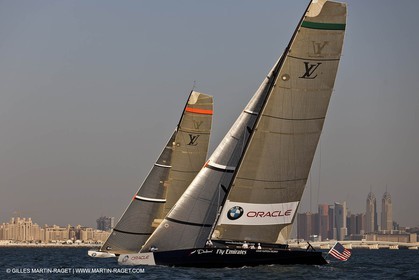 17 11 2010 - Dubai (UAE) - Dubai Louis Vuitton Trophy -  BMW ORACLE Racing Vs Emirates Team New Zealand