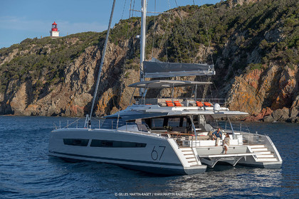30 08 2018, Porto Vecchio (FRA, South Corsica) Chantier Fountaine-Pajot, Alegria 67