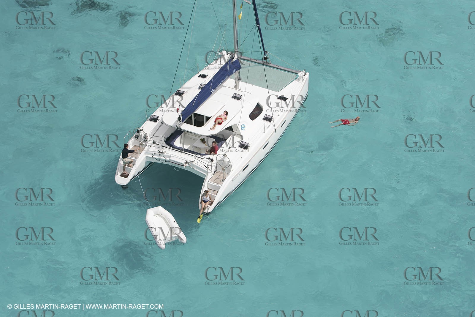 Cruising multihull mooring