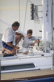 Sailing, cruising, people, children
