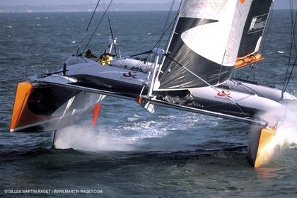 La Trinité mer - Premiers essais Orange II