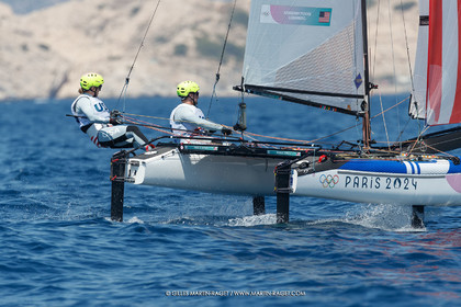 05 08 2024, Marseille (FRA), Paris 2024 Olympic Games, Sailing, Race Day 8