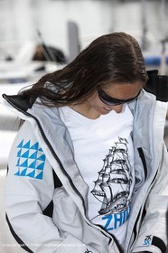 20 04 2010 - Hyères (FRA,83) - SOF 2010 - ZHIK Team - 470 fem -  Ingrid Petitjean - Nadège Douroux