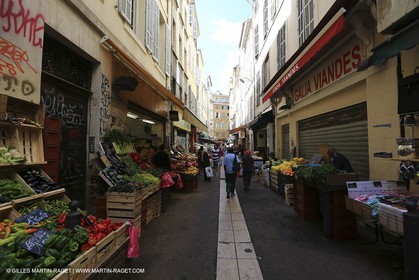 France, Provence, Marseille, quartier de Noailles