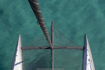 16 02 2019, Porquerolles (FRA,83), Gunboat 68 sail testing  3