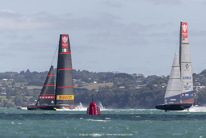 11 01 2021, Auckland (NZL), 36th America's Cup, Practice Racing