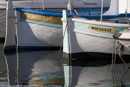 31 08 2007 - Marseille (FRA, 13) - Barques dans le Vieux port