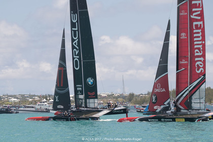 17 06 2017 - Bermuda (BDA) - 35th America's Cup 2017 - 35th America's Cup Match Presented by Louis Vuitton, Race day 1