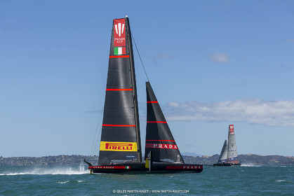 11 01 2021, Auckland (NZL), 36th America's Cup, Practice Racing