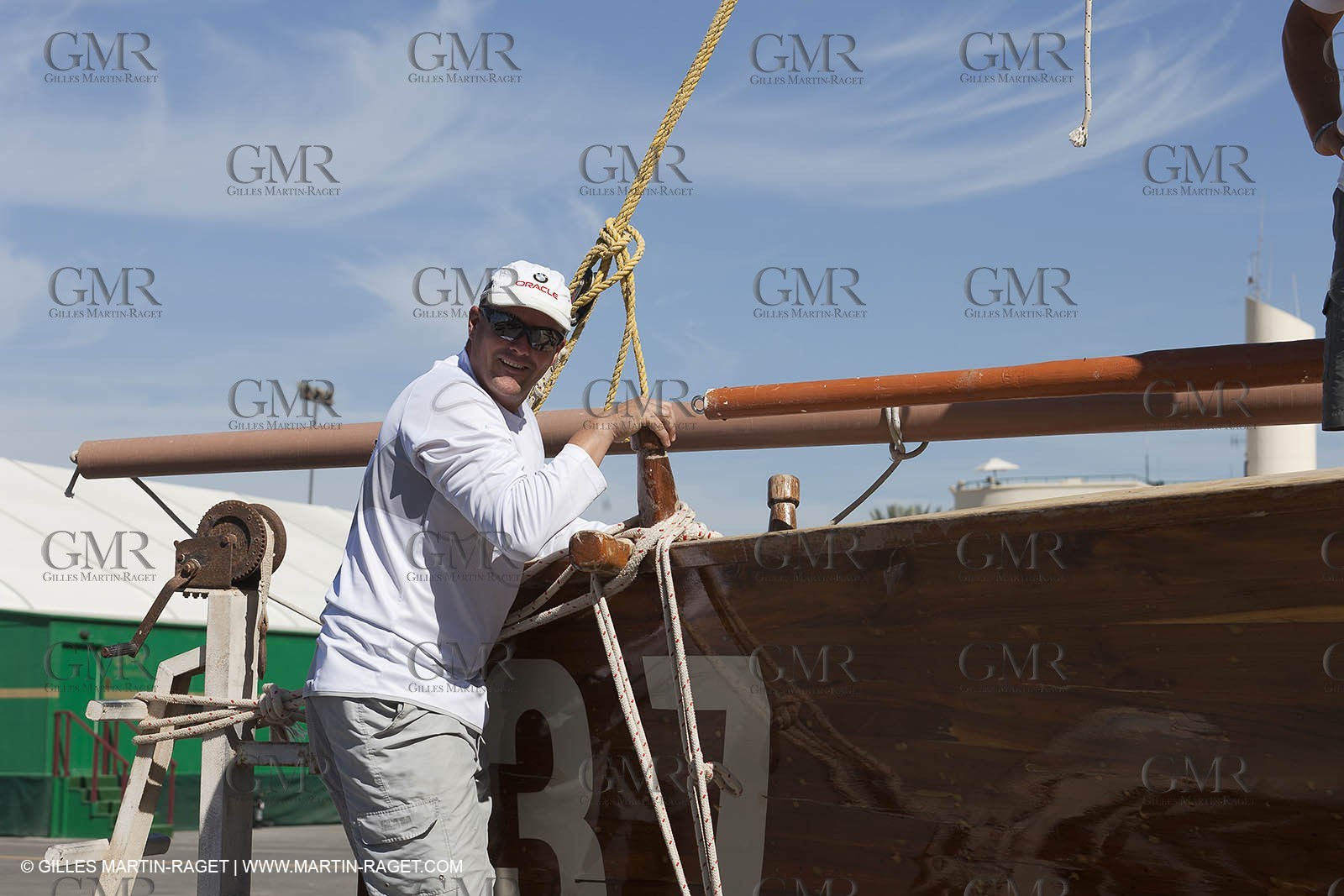 20 11 2010 - Dubai (UAE) - Dubai Louis Vuitton Trophy - Traditionnal dhow races for competing teams