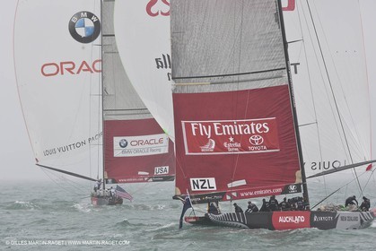 09 02 2009 - Auckland (NZL) - Louis Vuitton Pacific Series - Racing Day 9 - Round Robin 2