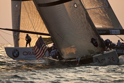 14 11 2010 - Dubai (UAE) - Dubai Louis Vuitton Trophy -  BMW ORACLE Racing - Race Day 1 - Vs All 4 one