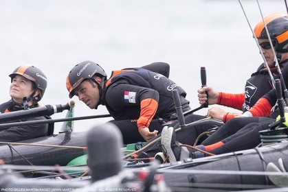23 07 2015, Portsmouth (GBR), 35th America's Cup, Louis Vuitton America's Cup World Series Portsmouth 2015, Official training