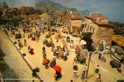 Décembre 2010, Les Saintes Maries de la Mer (FRA,13) , Grande crèche de Noël