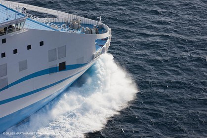 14 01 2012 - Marseille (FRA,13) - La Meridionale shipping company - the Piana off Marseille and the Calanques