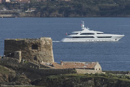 22 04 2015, Porquerolles Island (FRA,83), Heesen Yachts, M.Y. ASYA