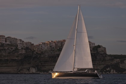 02 05 2012 - Bonifacio (FRA, Corsica) - Chantier Beneteau - Sense 55