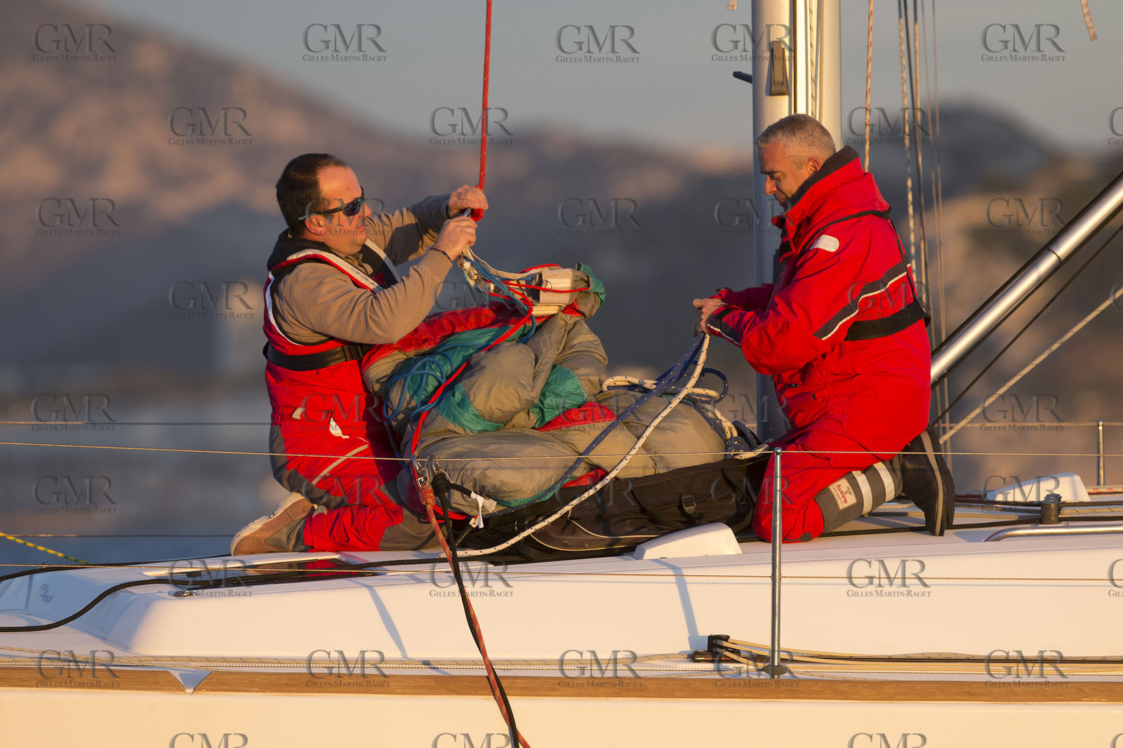 08 01 2016, Marseille (FRA, 13), Cruising in winter in the Calanques