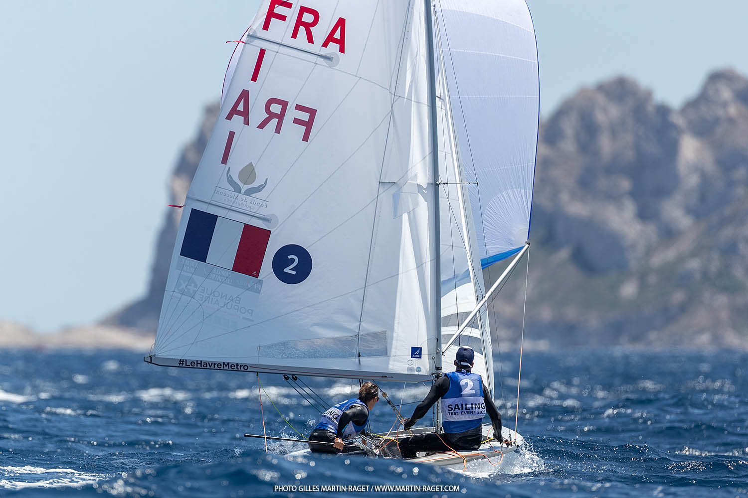 13 07 2023, Marseille (FRA) Paris 2024 Olympic Games Sailing Test Event, Day 5