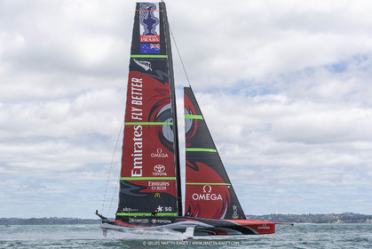 11 01 2021, Auckland (NZL), 36th America's Cup, Practice Racing