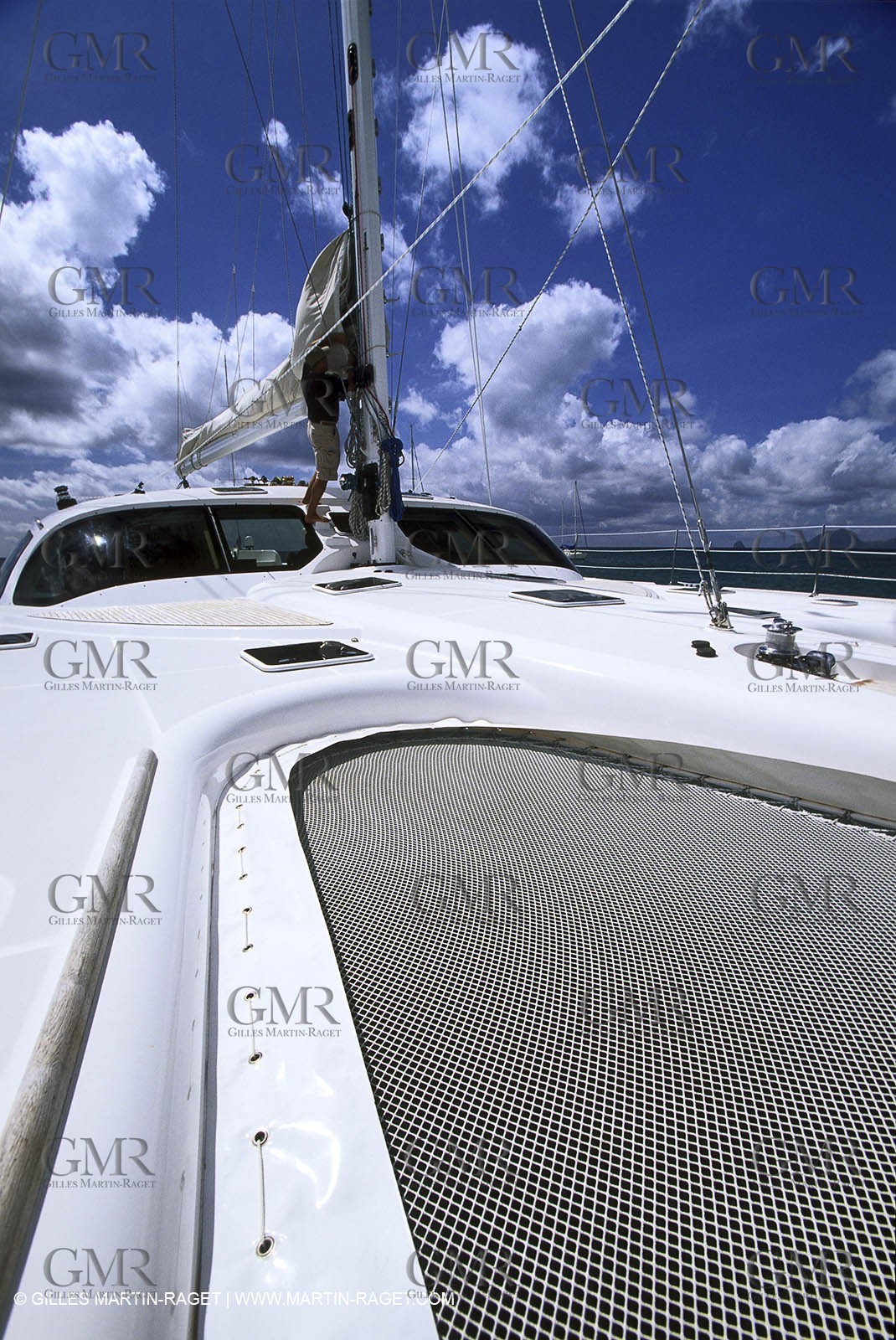 Cruising multihull mooring