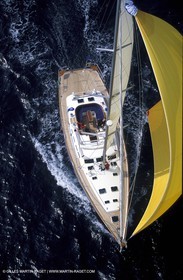 Monocoque de croisiere sous voile