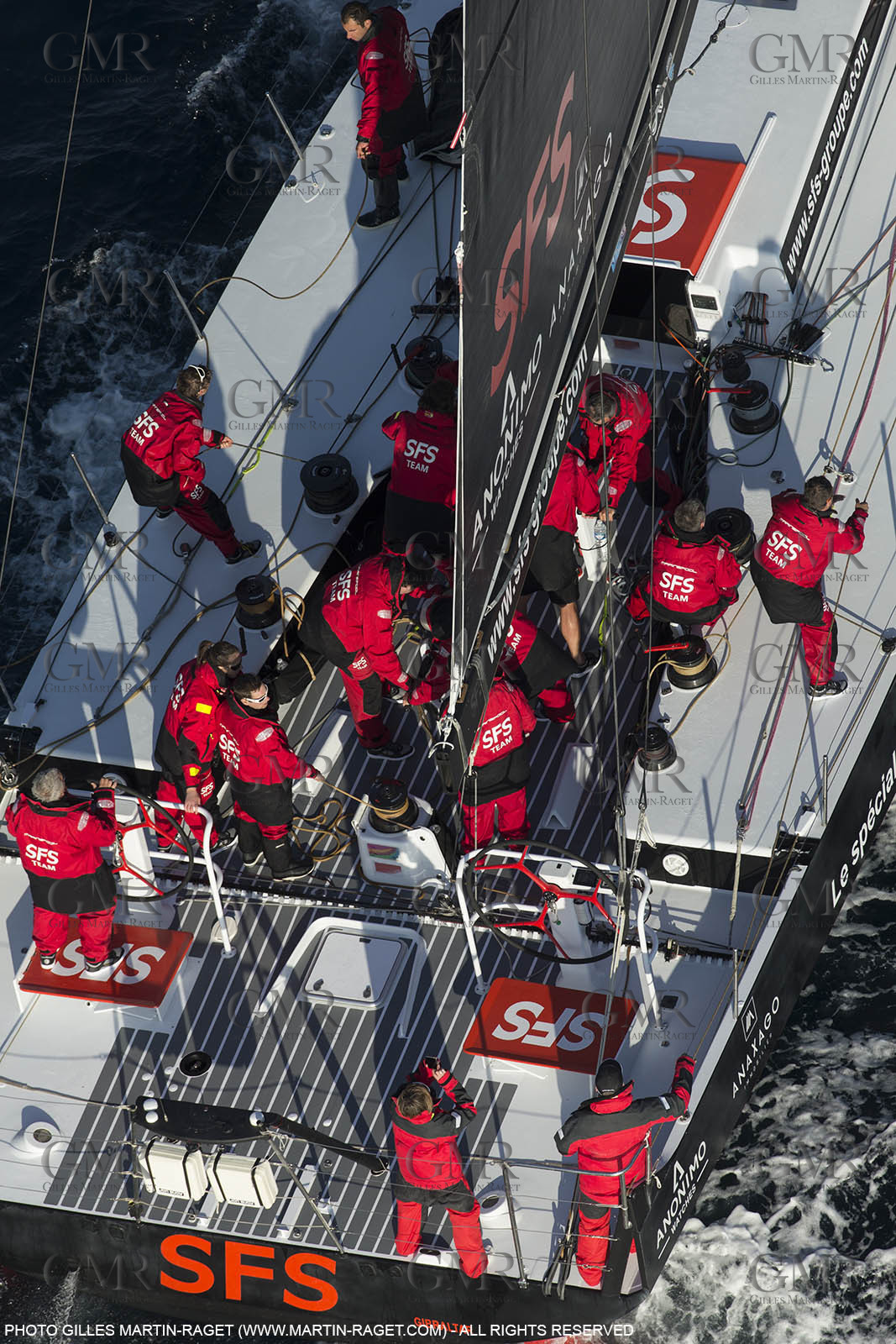 24 mars 2016   Marseille (FRA,13), SFS II (skipper Lionel Péan), last training before Marseille Sailing Week