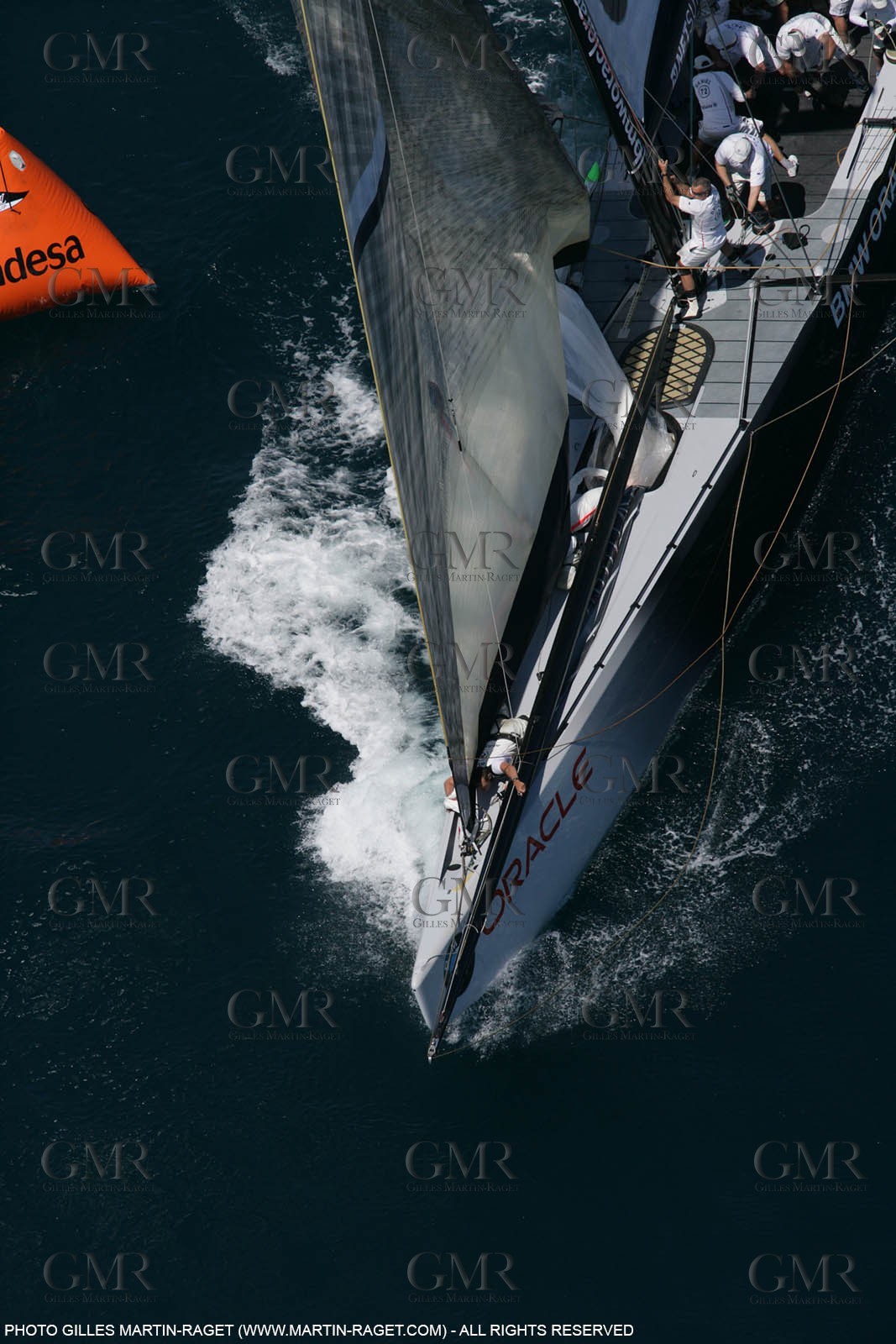 09 05 2007-Valencia (Spain)- 32nd America's Cup - Louis Vuitton Cup - RR2 - Day 11 - BMW ORACLE Racing