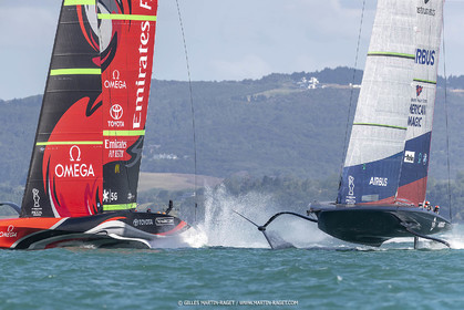 12 01 2021, Auckland (NZL), 36th America's Cup, Practice Racing
