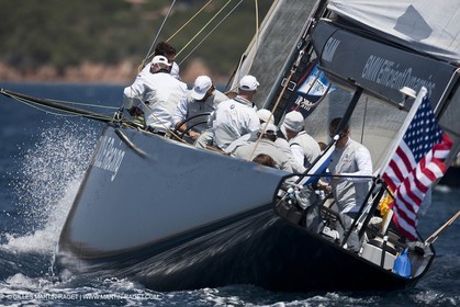 19 05 2010 - La Maddalena (ITA, Sardinia) Louis Vuitton Trophy - BMW ORACLE Racing - Training