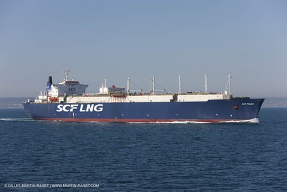 29 05 2009 - Fos  Mer (FRA, 13) - Methanier SCF Polar