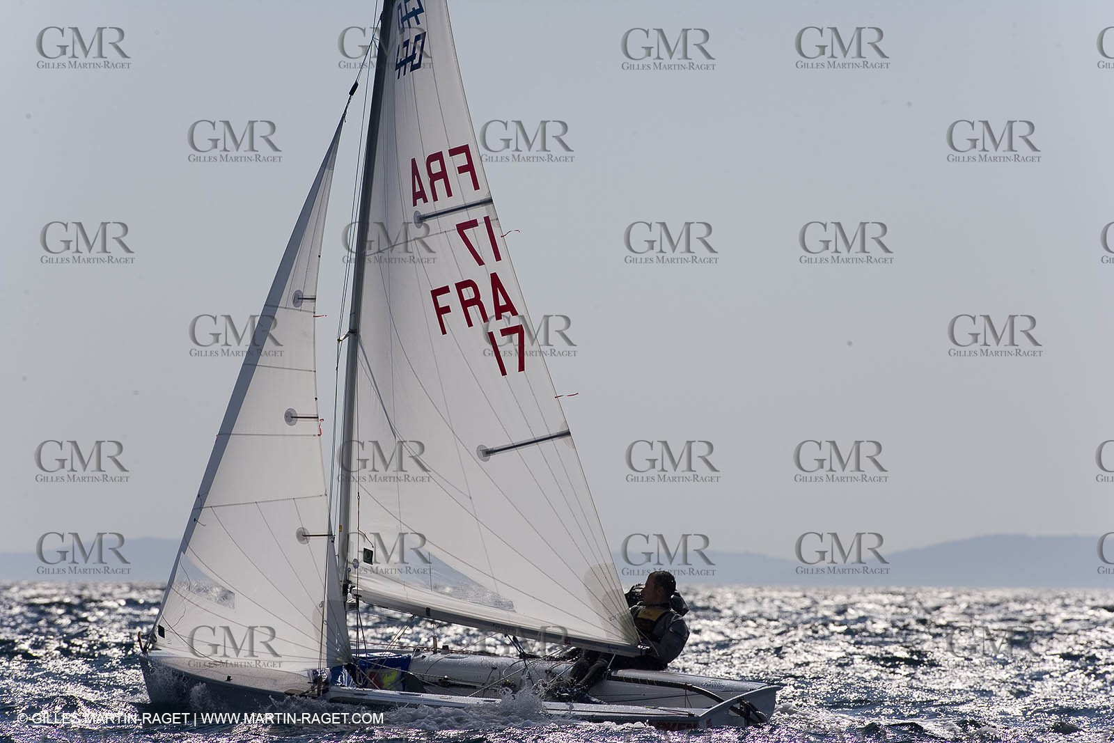 27 04 2007 - 2007 Semaine Olympique Française - Hyères (South of France) - Day 6 - Medal Race - Team France - 470 Homme -