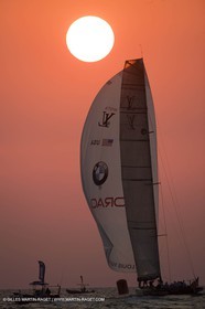 14 11 2010 - Dubai (UAE) - Dubai Louis Vuitton Trophy -  BMW ORACLE Racing - Race Day 1