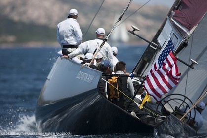 19 05 2010 - La Maddalena (ITA, Sardinia) Louis Vuitton Trophy - BMW ORACLE Racing - Training