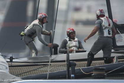 07 08 2013 - San Francisco (USA,CA) - 34th America's Cup - Louis Vuitton Cup - Semi-finals - Luna Rossa vs Artemis Racing - Race 2