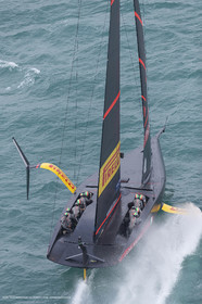10 12 2020 - Auckland (NZL) - 36th America's Cup - Practice Sessions - Day 2 -Luna Rossa Prada Pirelli Team