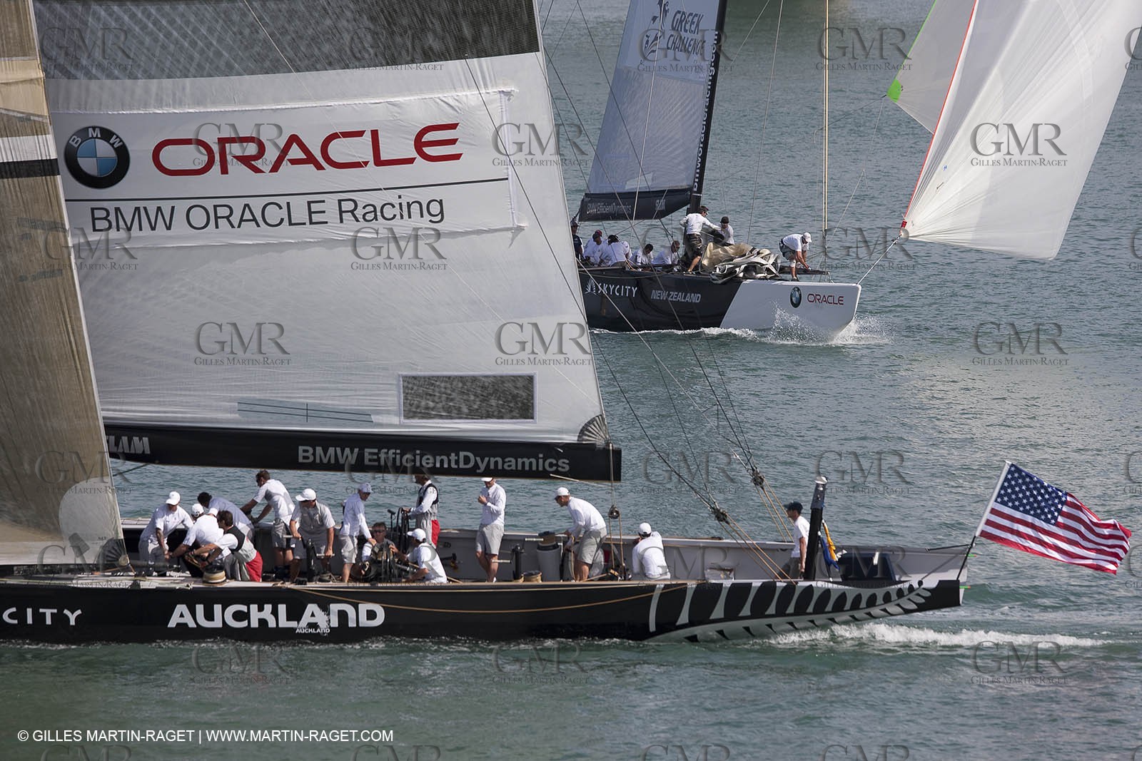 29 01 2009 - Auckland (NZL) -  Louis Vuitton Pacific Series - BMW ORACLE Racing - Training