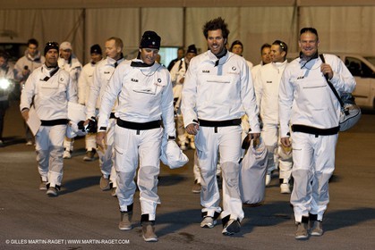 08 02 2010 - Valencia (ESP) - 33rd America's Cup - BMW ORACLE Racing - Race day 1