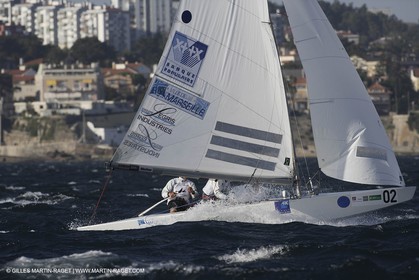09-07-07 - ISAF SAILING WORLD CHAMPIONSHIPS - CASCAIS 2007 - DAY 6 - star - FRANCE - Xavier Rohart   Pascal Rambeau