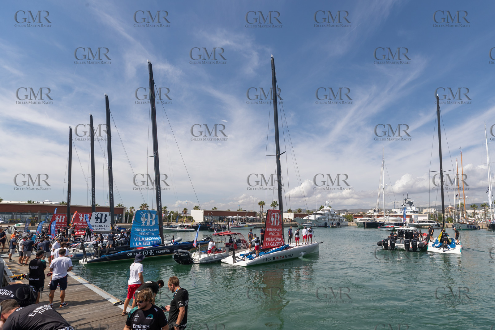 16 09 2023, Vilanova i La Geltru (ESP), 37th America's Cup, 1st Preliminary Regatta, Race Day 2