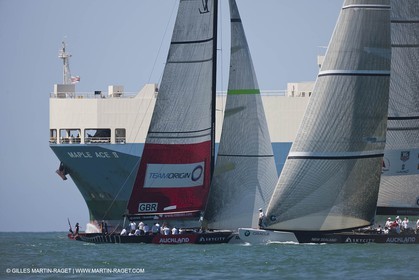 07 02 2009 - Auckland (NZL) - Louis Vuitton Pacific Series - Racing Day 7 - Round Robin 2