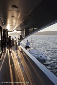 18 08 2011 - La Maddalena (ITA, Sardinia) - Motor yacht Inception