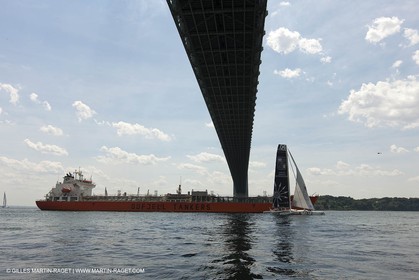 03 07 2012 - New York (USA, NY) -Krys Ocean Race prologuie - arrivée à New York