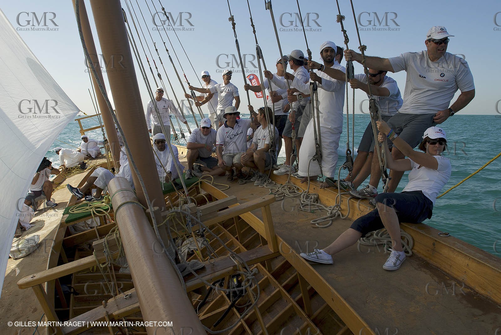 Regate à bord des Dhow