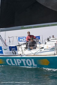 27 03 08- La Grande Motte- (FRA,34) Transat AG2R 2008- Jean-Paul Mouren- Laurent Pellecuer