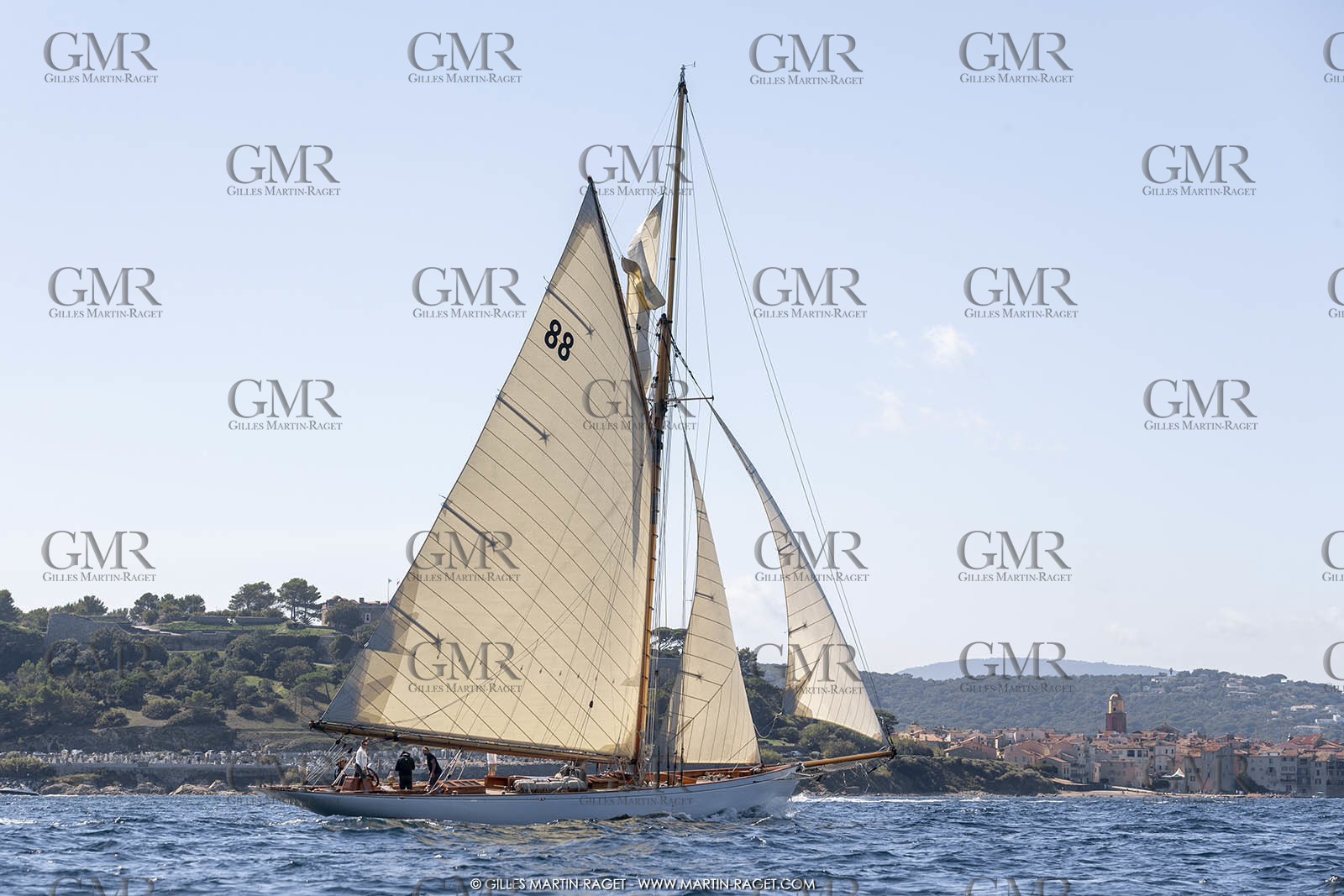29 09 2018, Saint-Tropez (FRA,83), Voiles de Saint-Tropez 2019, Arrival Cannes-Saint-Tropez and trainings