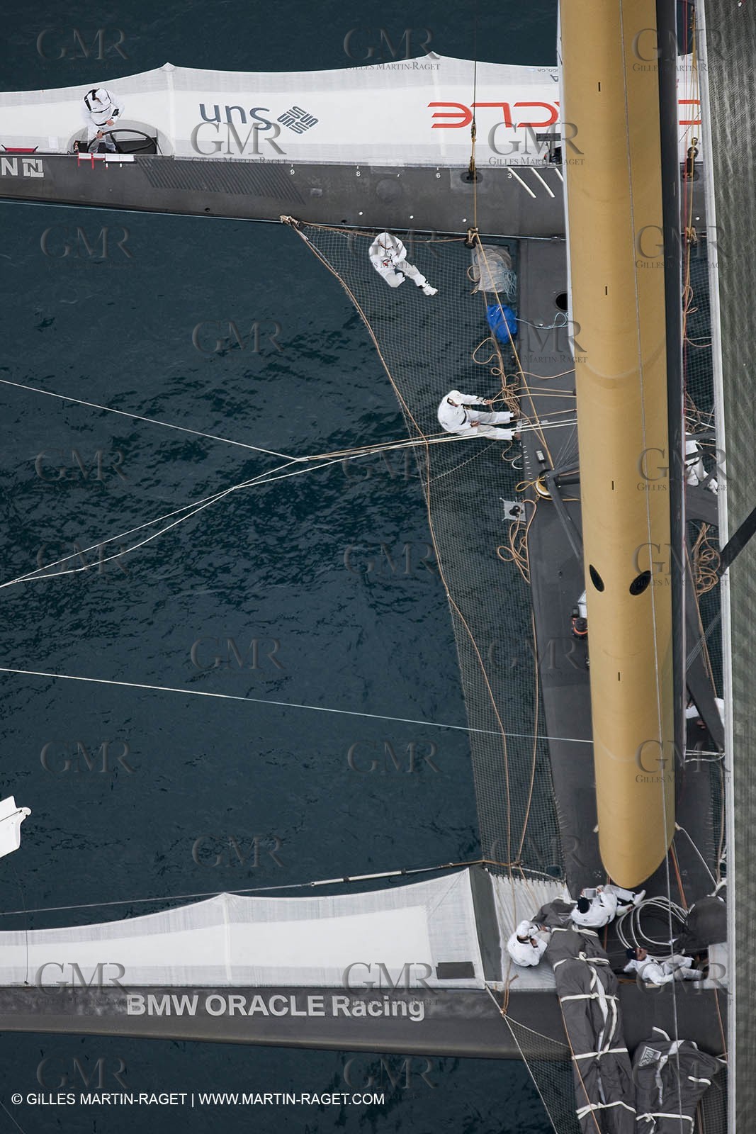 06 02 2010 - Valencia (ESP) - 33rd America's Cup - BMW ORACLE Racing - Last preparation day