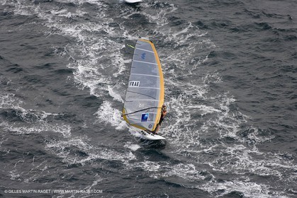 26 04 2007 - 2007 Semaine Olympique Française - Hyères (South of France) - Day 5 - Team France - RS:X - Huguet Nicolas