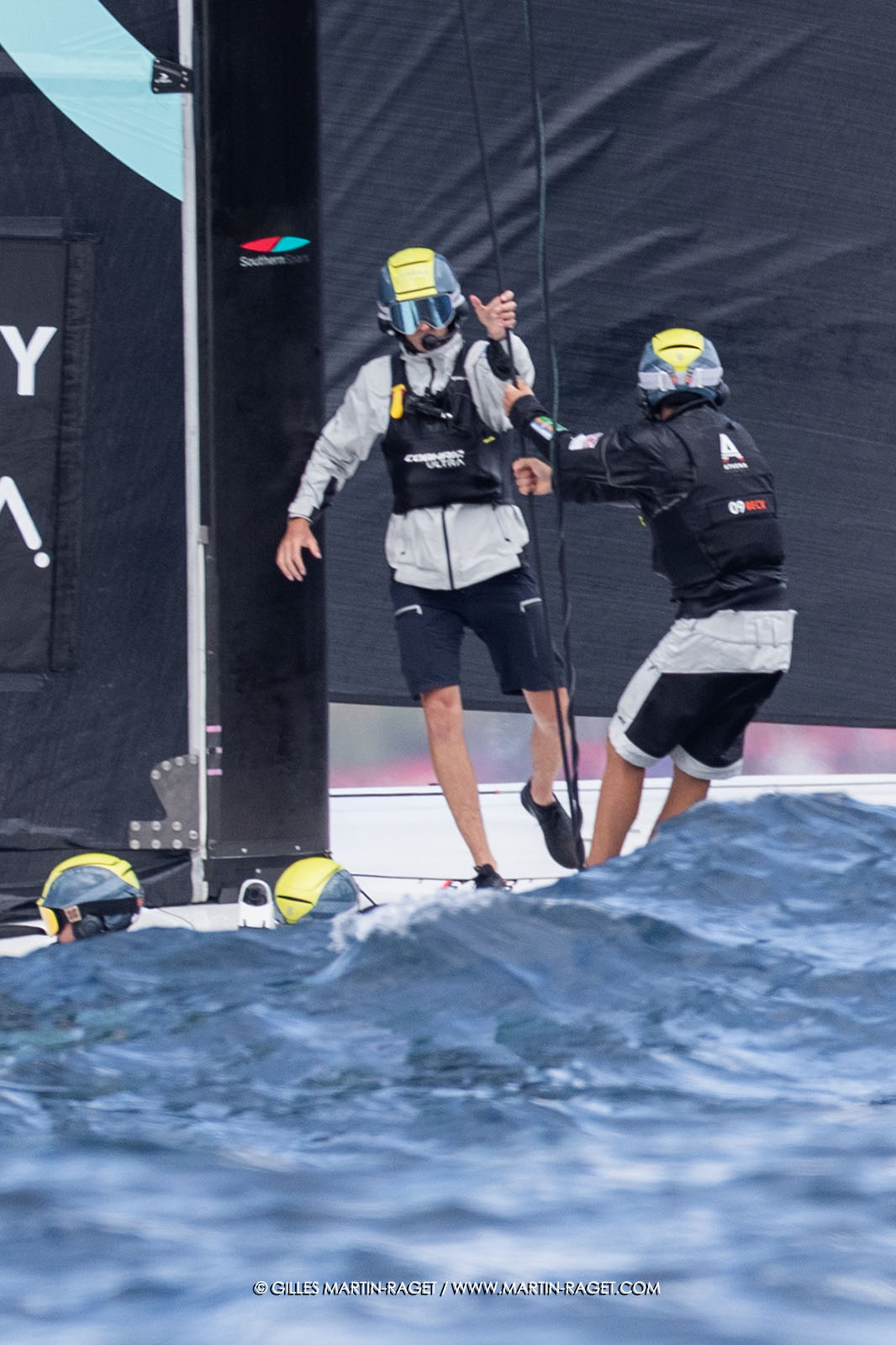 18 09 2024, Barcelona (ESP), Unicredit Youth America's Cup, Race Day 2